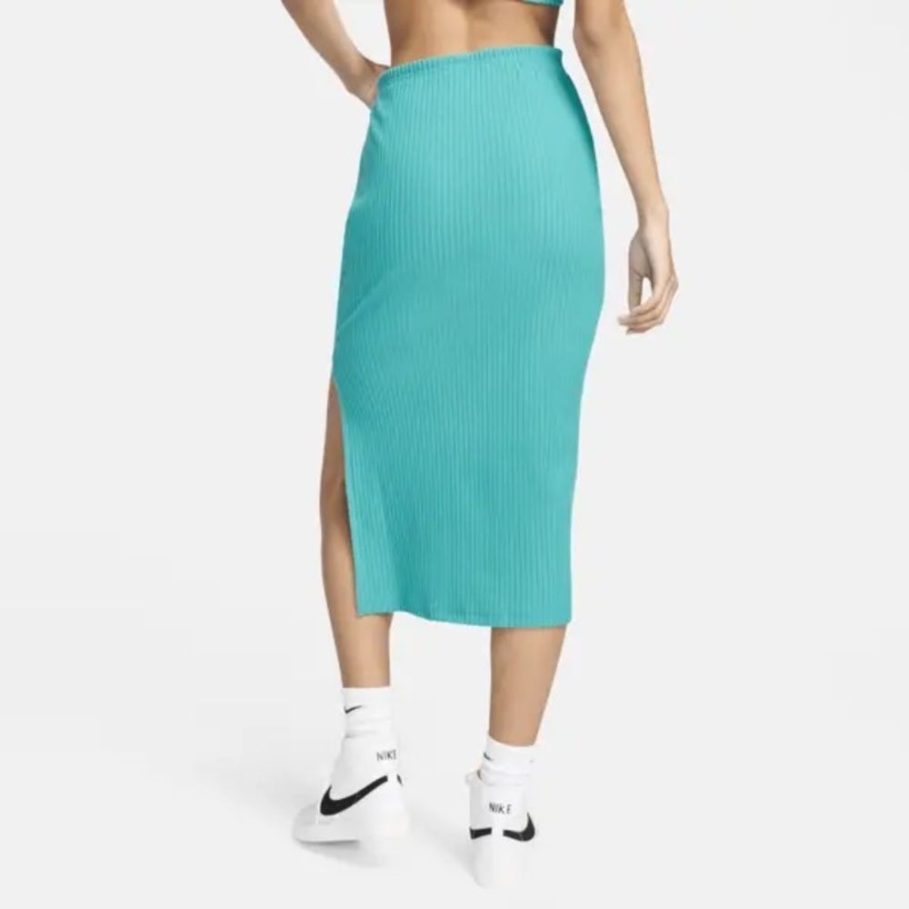 Nike Sportswear Chill Rib Slim Midi Skirt size XS new with tags